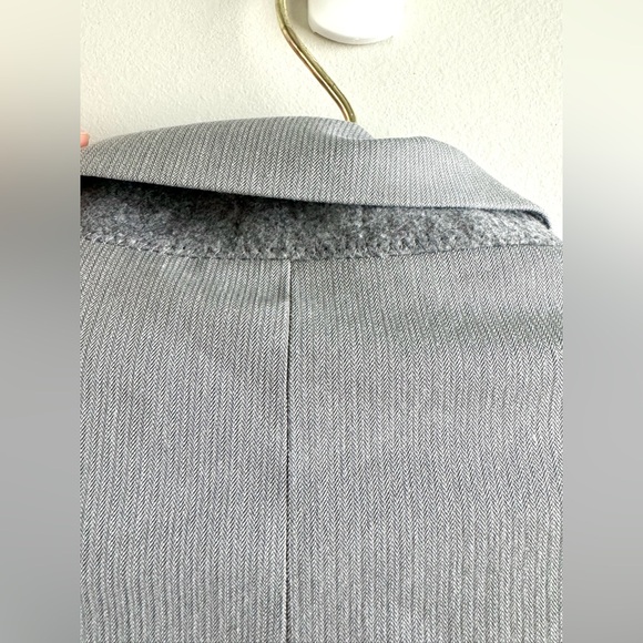 CALVIN KLEIN Double breasted blazer suit jacket, light grey, size XL - Picture 5 of 9
